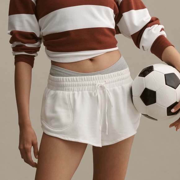 NWT Daily Practice by Anthropologie Pull-On Shorts - Picture 1 of 16